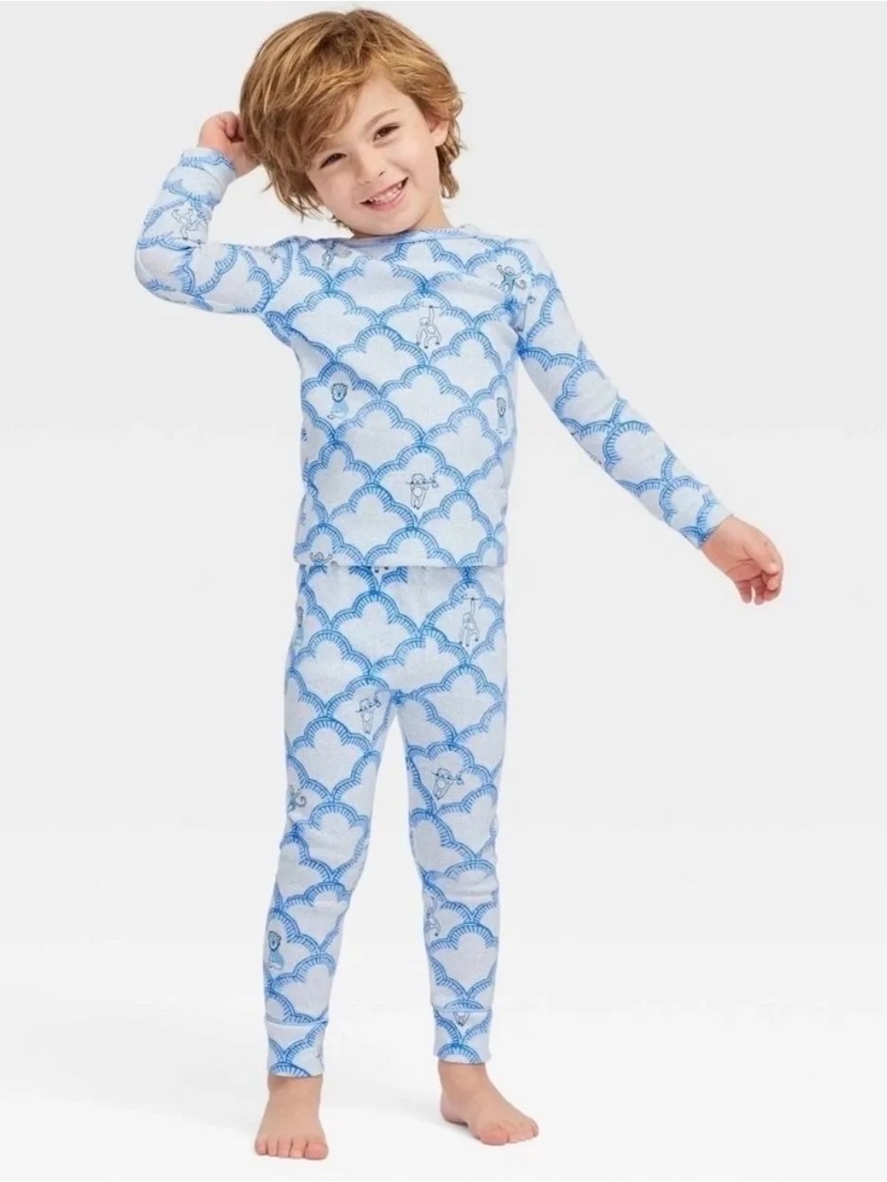 Roller Rabbit Target Toddler Geo Trellis Pajamas 3T New